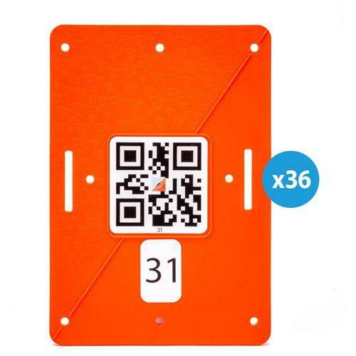 Illustration de : Kit 36 balises QR Codes - Orientsport