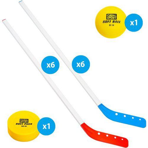 Illustration de : Crosse de street hockey scolaire initiation