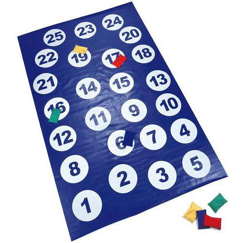 Illustration de : Tapis target géant