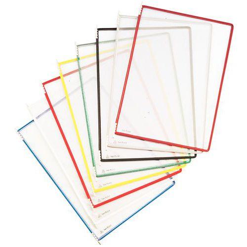 Illustration de : Pochette de présentation à pivot A4 Housse unique - Tarifold