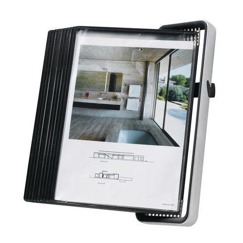 Illustration de : Support mural et pupitre - Tarifold VEO