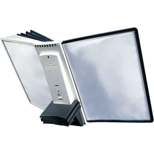 Illustration de : Module d'extension pour pupitre de table Sherpa - 10 pochettes A4