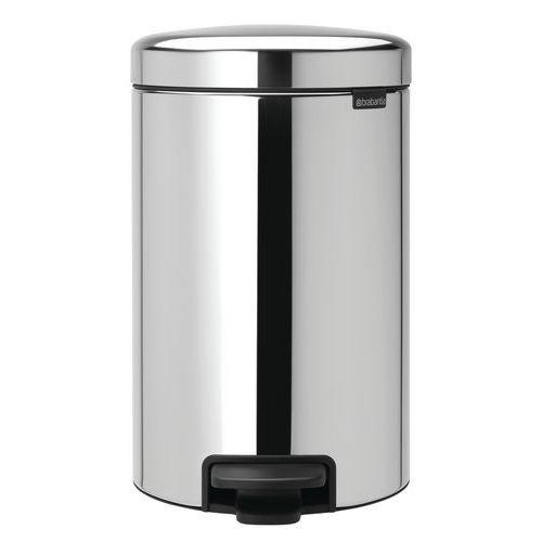 Illustration de : Poubelle à pédale NewIcon 12L avec liner métal - Brabantia