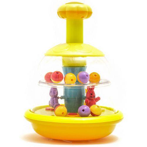 Illustration de : Toupie carrousel lapins