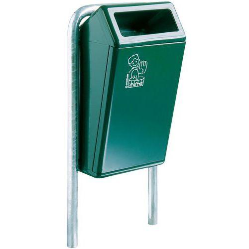 Illustration de : Support pour poubelle Capitole