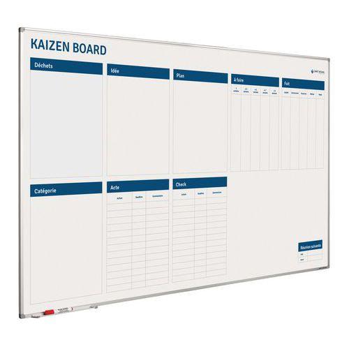 Illustration de : Tableau magnétique Kaizen Board softline profile