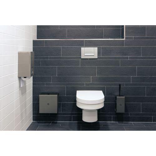 Illustration de : Porte-brosse WC Qbic