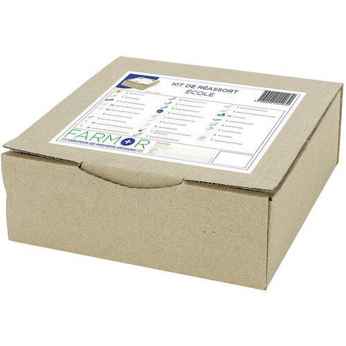 Illustration de : Kit pour armoire à pharmacie École - FARMOR