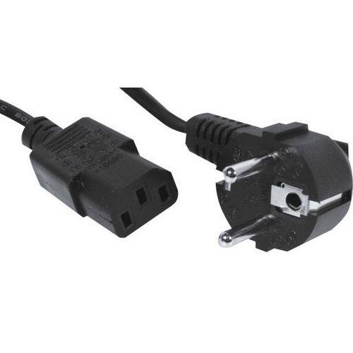 Illustration de : Cordon d'alimentation PC CEE7 / C13 noir - 7,5 m