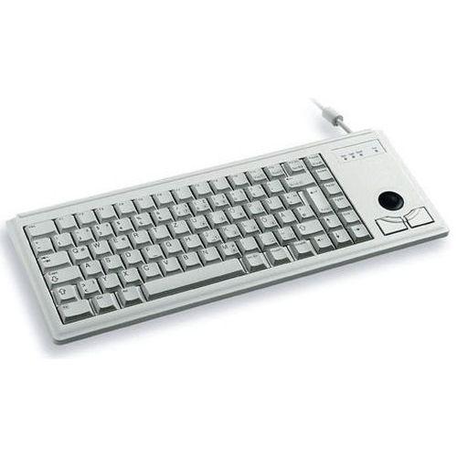 Illustration de : Clavier compact G84-4400 PS/2 gris QWERTY (US/¦)