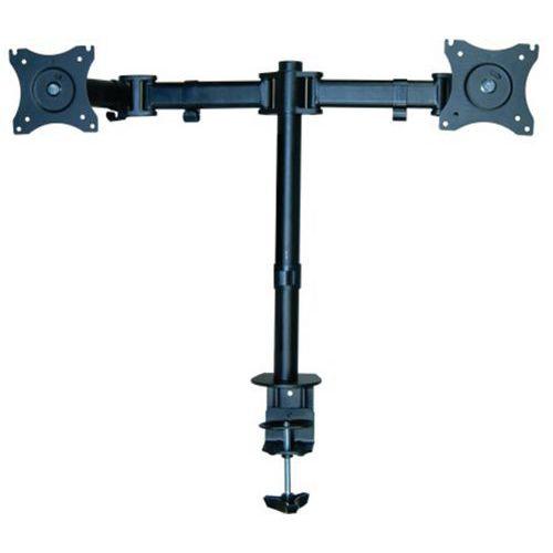 Illustration de : Support à pincer / fixer - 2 écrans