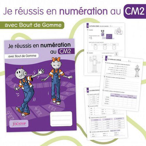 Illustration de : JE RÉUSSIS EN NUMÉRATION AVEC BOUT DE GOMME - CM2