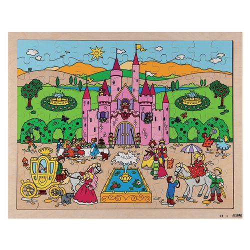 Illustration de : Puzzle la princesse - Rolf