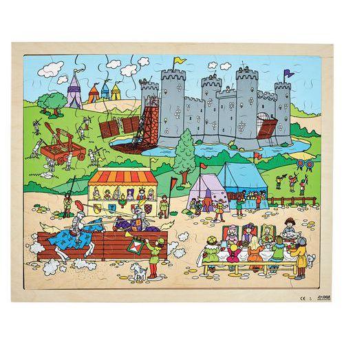 Illustration de : Puzzle le chevalier - Rolf