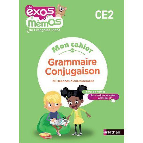 Illustration de : Exos et Mémos Mon cahier de Grammaire-Conjugaison CE2