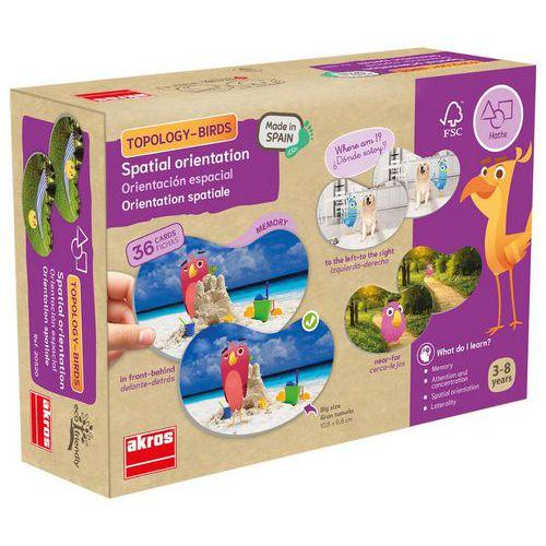 Illustration de : Mémory orientation spatiale - Akros