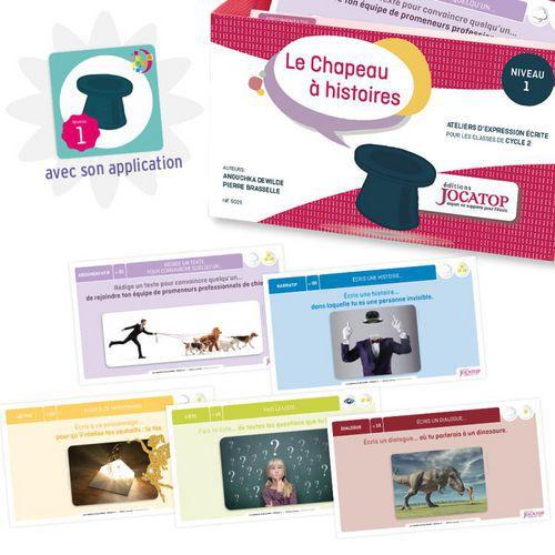 Illustration de : LE CHAPEAU À HISTOIRES - NIVEAU 1