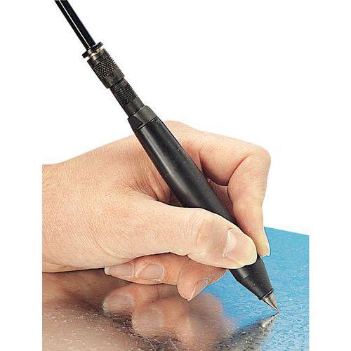 Illustration de : Stylo graveur à air comprimé - Sunnex