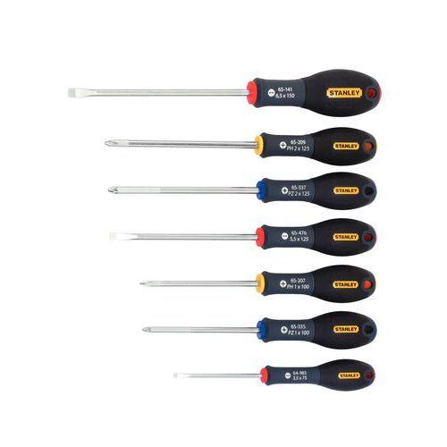 Illustration de : Jeu de 7 tournevis Fat Max® - Stanley