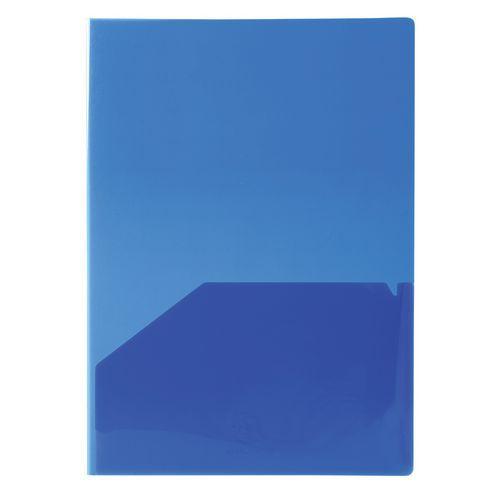 Illustration de : Sachet de 10 chemises double poche pp souple A4xA3