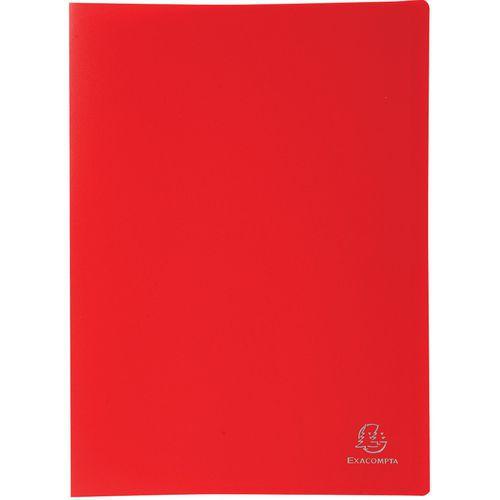 Illustration de : Protège-documents en PP souple pochettes opaque 80 vues A4