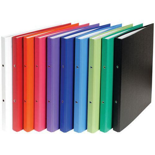 Illustration de : Classeur rembordé polypropylène 2 anneaux 15mm A4