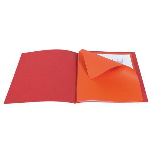 Illustration de : Pack 50 chemises + 100 sous chemises rock''s pour a4