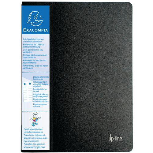 Illustration de : Protège-documents rigide avec porte étiquette 160 vues