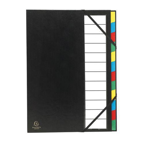 Illustration de : Trieur rigide ordonator dos extensible 12 compartiments