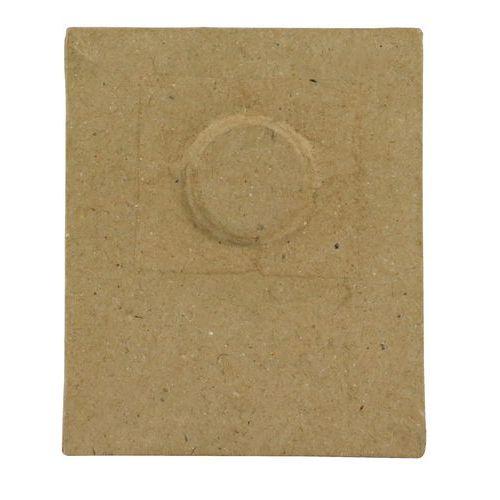 Illustration de : Cadre magnétique 7,5x9 cm en papier mâché à décorer - Décopatch