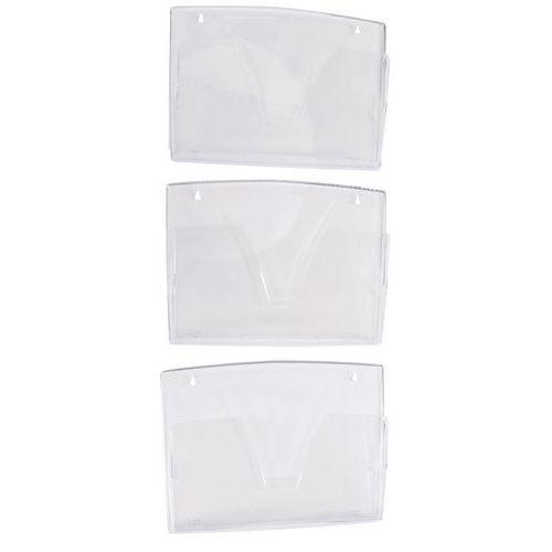 Illustration de : Corbeilles murales Cristal transparentes - Manutan Expert