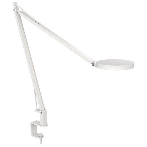 Illustration de : Lampe de bureau Loola avec pince - bras simple/double