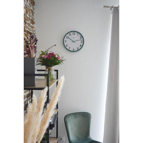 Illustration de : Horloge Eco-conçue Naturalis Vert - Orium