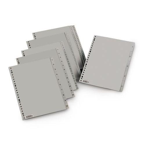 Illustration de : Intercalaire avec index numérique éco