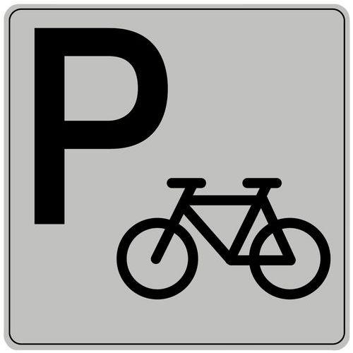 Illustration de : Pictogramme en polystyrène ISO 7001 - Parking à vélo