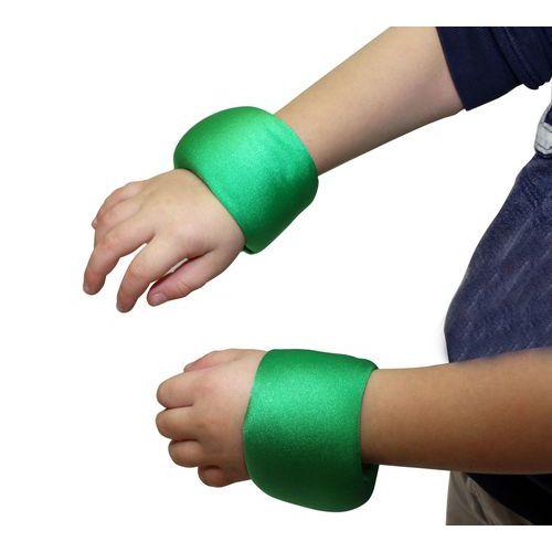 Illustration de : Bandes lestées poignets enfant 200g
