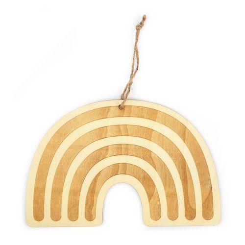 Illustration de : Arc-en-ciel géant à décorer en bois 250 x 160 mm - Graine créative