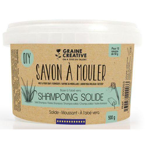 Illustration de : Pot 500g de base pour création de shampoing solide - Graine créative
