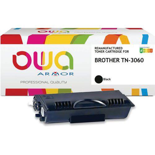 Illustration de : Toner remanufacturé Brother TN-3060 - Noir - Owa