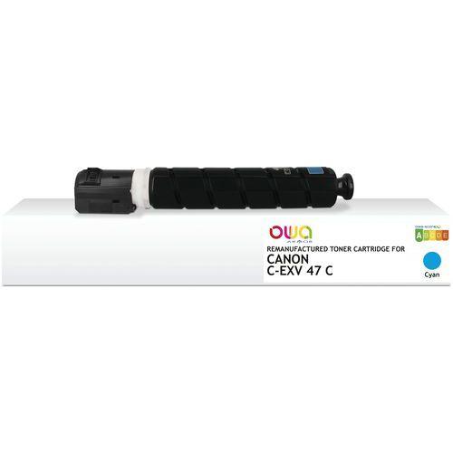 Illustration de : Toner remanufacturé Canon C-EXV47 - Owa