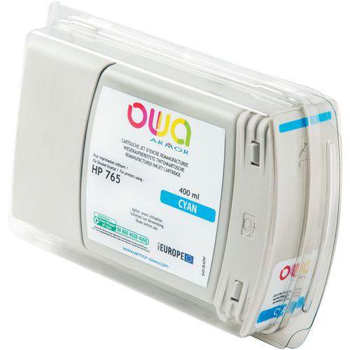 Illustration de : Cartouche d'encre traceur remanufacturée HP 765 - Owa