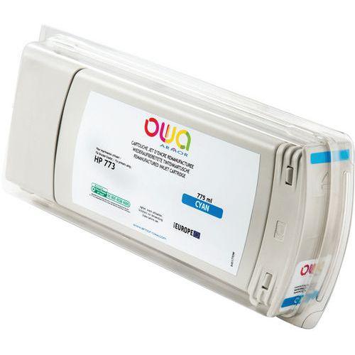 Illustration de : Cartouche d'encre traceur remanufacturée HP 773 - Owa