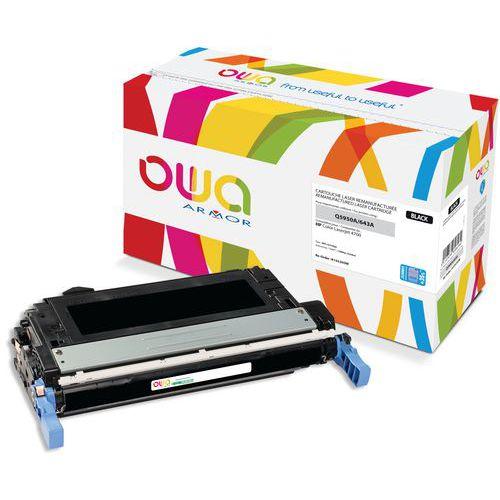 Illustration de : Toner remanufacturé HP Q595A  - Owa