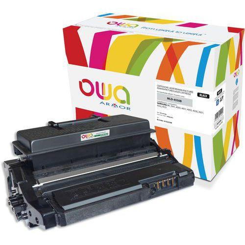 Illustration de : Toner remanufacturé Samsung ML-D4550B/ELS - Noir - Owa