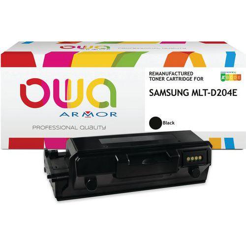 Illustration de : Toner remanufacturé Samsung MLT-D204E/ELS - Noir - Owa