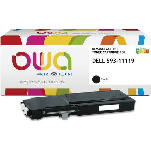 Illustration de : Toner remanufacturé Dell 593 - 111 - Owa