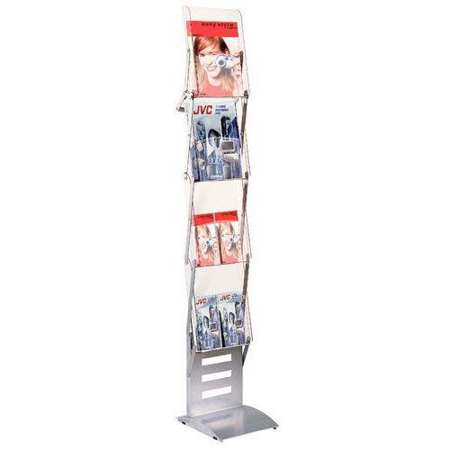 Illustration de : Support pour brochures pliant Tec-Art - Kerkmann
