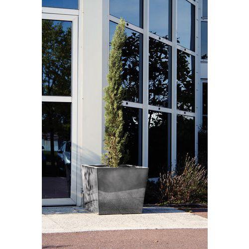 Illustration de : Jardinière aluminium design