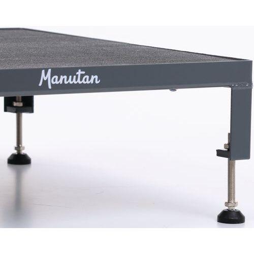 Illustration de : Marchepied-plateforme réglable - Manutan Expert