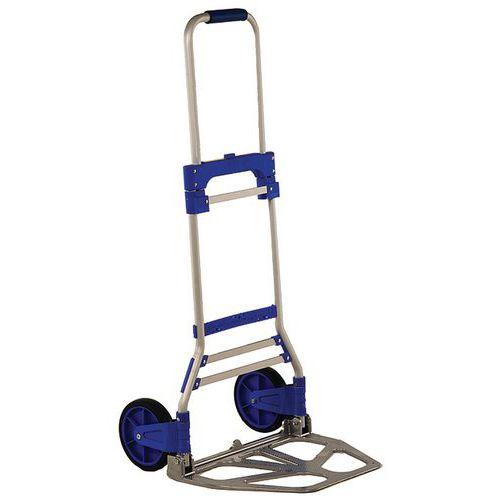 Illustration de : Diable aluminium pliable - Force 80 à 200 kg